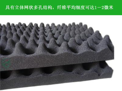 厂商现货50mm聚氨酯防火棉 专业录音棚与琴房吸音降噪的首选材料